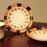 Vintage Colclough China Imari Style Tea Set. Bone China.Made in Longton, England. Image 5