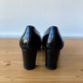 LK Bennett Winola Black Croc Effect Courts (uk6) Image 5