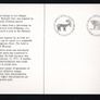 1980-1 Ireland Gerl definitive Stamp Low Value Presentation Pack Image 3