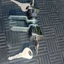 Steel cabinet locks with keys Image 4