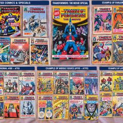 Vintage Marvel UK Transformers Comics 1980s  115 plus Issues  Annuals and Specials  Job Lot