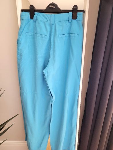 Pimkie Blue High waisted trousers size 12