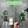 Laser lever with Tripod, Weytoll 4 x 360 degree 16 Line Self-Leveling Green Laser Line 25m with 2  2400mAh Batteries, Wall Mount Bracket, Remote Control Image 7
