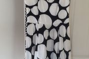 Per Una size 12 navy &amp; white polka dot dress with V neck and belt