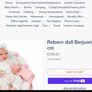 Reborn Doll Berjuan 50 Cm Image 2