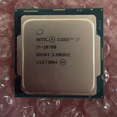 Intelcore I7-10700 2.90GHz (Turbo 4.80GHz) (90 each)