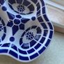 Sargadelos Fine Porcelain 3 section SauceDish Image 7