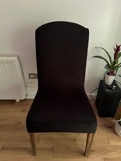 Cream coloured dining chair