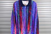 Vintage Colorful Zip-Up Jacket