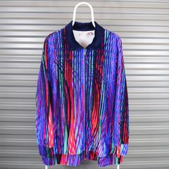 Vintage Colorful Zip-Up Jacket