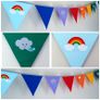 Eco-Friendly Personalised Cotton Bunting Made to Order Image 8