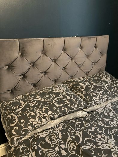 Double Bed  and Headboard and Mattress
