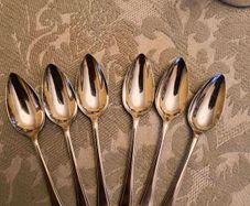 Silver Plated Soft Fruit Spoons.