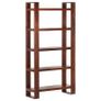 Book Cabinet Honey Brown 85x30x166 cm Solid Acacia Wood Image 5