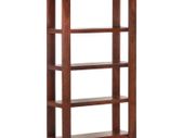 Book Cabinet Honey Brown 85x30x166 cm Solid Acacia Wood