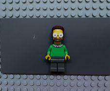 lego Simpsons sim013 Ned Flanders minifigure, The Simpsons, Series 1