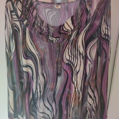 Multicolor glitter blouse size XXL UK22 EU50 Postage included