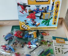 Block Tech Dino Rampage Set