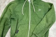 Green Hoodie Zip Up