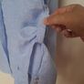 Fab Blue Sigrid Olsen Linen Shirt Sz Xl 3f Image 5