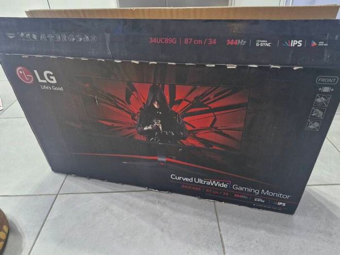 34 inch Ultrawide LG Monitor 144hz Gsync IPS