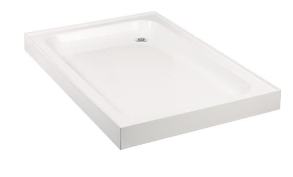 Brand New JT Ultracast 900 x 700mm Anti-Slip Shower Trays + McAlpine Waste