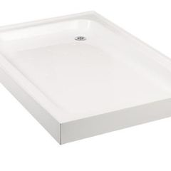 Brand New JT Ultracast 900 x 700mm Anti-Slip Shower Trays + McAlpine Waste