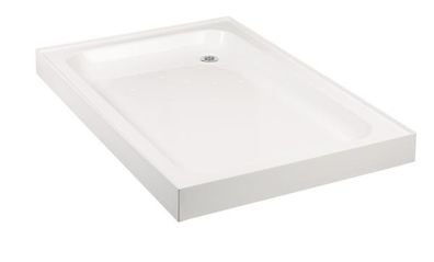 Brand New JT Ultracast 900 x 700mm Anti-Slip Shower Trays + McAlpine Waste
