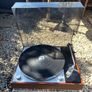 Absolutely immaculate factory condition Thorens Td 150 Mark II. With original side cut dust cover in incredible condition after 55 years. Hand-built in Switzerland and Germany and one of the most famous and highly-regarded turntables ever made. Image 9
