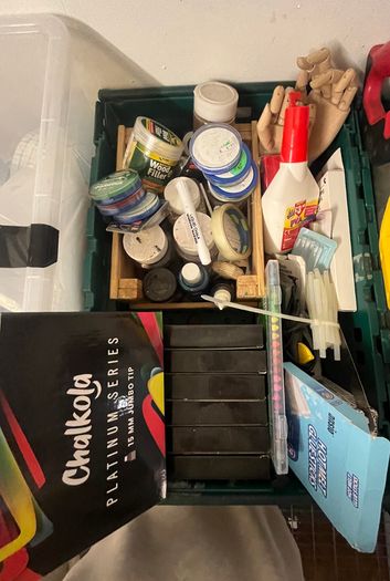 Childrens Craft Supplies Lot
