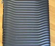 Samsonite Upscape 4 Wheel Spinner Suitcase 55cm Black