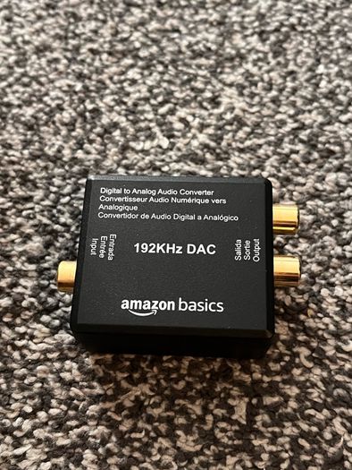 Amazon basics DAC + cables