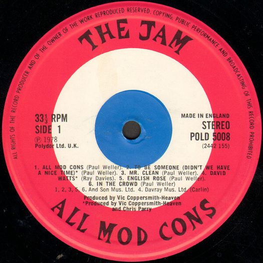 The Jam   All Mod Cons