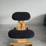 Ergonomic Wooden Kneeling Chair Image 3