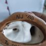 Vintage Christmas Hand Painted Ceramic Santa St Nicholas Old Provincial Mold Image 5