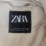Zara Ivory quilted hooded long gilet size M UK10/12 Perfect condition Postage included Image 3