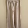 Zara girls pants Beige wide leg Age 9-10 years Image 2