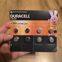Duracell Lr44 Battery 1.5v (8 Pack)