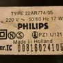 From 1977 Philips Stereo Traveler 774 / 22AR774, working good. Made in Holland. Image 5