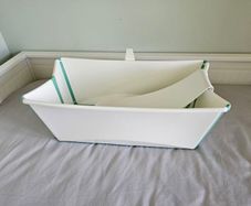 Stokke Flexi  Baby Bath with Newborn Support White