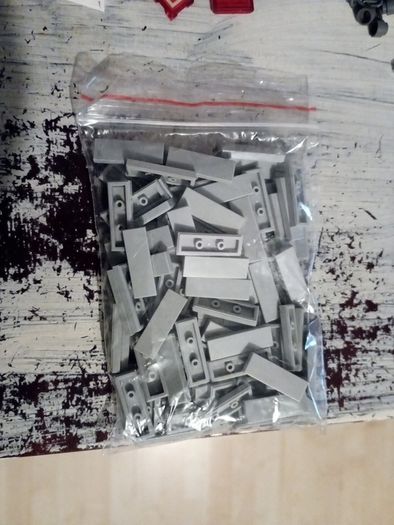 Lego Tile 1x3 Light Bluish Gray 100 Pieces For Sale in Newbridge ...