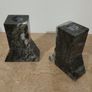 Vintage Connemara marble candleholders Image 2