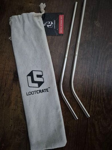Lootcrate Metal Straws
