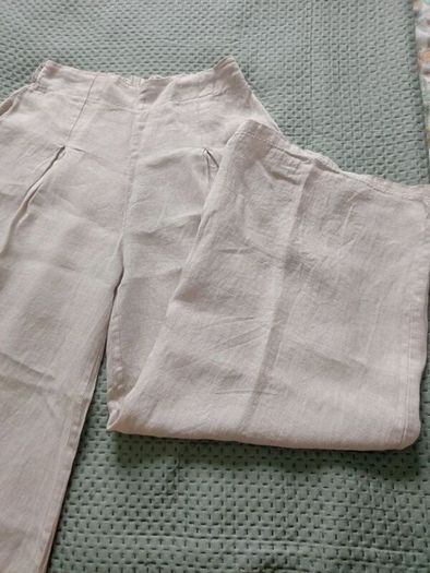 womens trousers 100%linen
