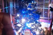 Black Led Christmas Tree