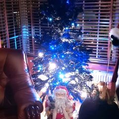 Black Led Christmas Tree
