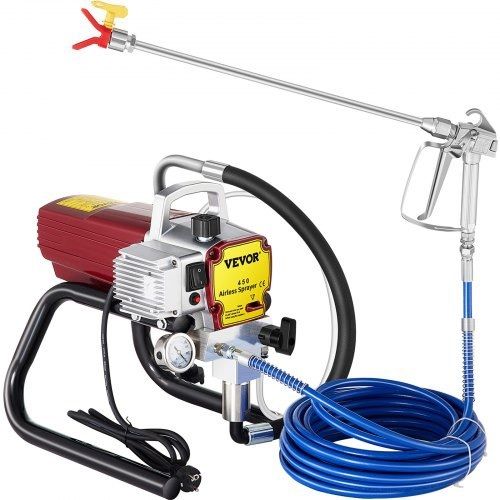 Airless Wall Paint Sprayer 1800W Electric Sprayer Gun Kit, 22Mpa Adjustable Spray Pressure with 15M Pipe for Wall & Ceiling/Wood & Metal Paint (FREE SHIPPING)