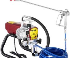 Airless Wall Paint Sprayer 1800W Electric Sprayer Gun Kit, 22Mpa Adjustable Spray Pressure with 15M Pipe for Wall & Ceiling/Wood & Metal Paint (FREE SHIPPING)