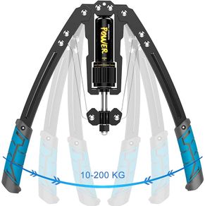 _Twister Arm Exerciser, Adjustable Hydraulic Pressure 10-200KG Arm Muscle Training Machine for Men and Women Home Chest Expander, Muscle Training Fitness Equipment, Arm Enhanced Exercise Strengthener