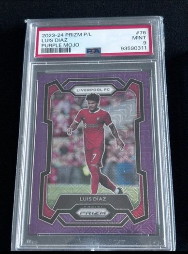 Luis Diaz purple mojo /25 psa 9